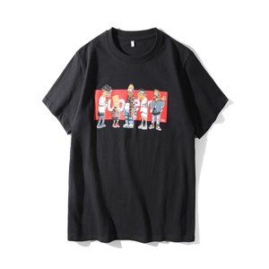 Supreme Simpson's Black Tee Sz S